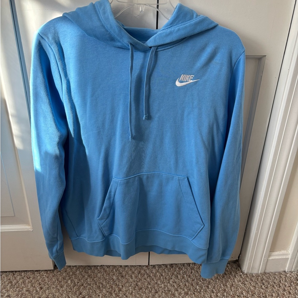 Nike Men's Sky Blue Pullover Hoodie